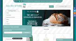 Desktop Screenshot of lojadosbrindes.com